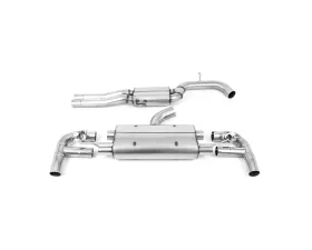 Milltek 80mm Resonated Catback Exhaust System w/ Polished Tips (EC Approved) Audi RS3 Sportback 400PS 2017+