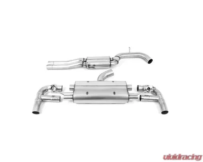 Milltek 80mm Resonated Catback Exhaust System w/ Polished Tips (EC Approved) Audi RS3 Sportback 400PS 2017+ - SSXAU881