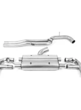 Milltek 80mm Non-Resonated (Louder) Catback Exhaust System w/ Polished Tips Audi RS3 8V Sportback 400PS 2017+                                     - SSXAU885 - Image 2
