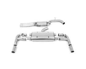 Milltek 80mm Resonated Catback Exhaust System w/ Polished Tips (EC Approved) Audi RS3 Saloon | Sedan 400PS 8V 2017+
