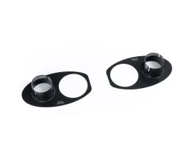 Milltek Optional Ceratoke Black Rear Trim Finisher Plates Audi RS6 | RS7 C8 4.0 V8 bi-turbo 2019-2025