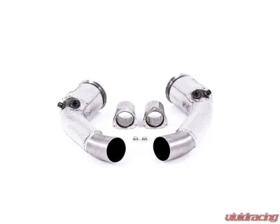 Audi RS7 C8 4.0 V8 bi-turbo (OPF/GPF Models) 2019-2023 Large Bore Downpipes and Hi-Flow Sports Cats Exhaust - Milltek Fitment