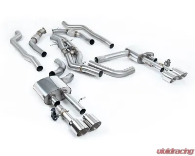 Audi S8 D5 4.0 TFSI V8 Saloon / Sedan (OPF/GPF UK/Euro Models) 2020-2023 Large Bore Downpipes and Hi-Flow Sports Cats Exhaust - Milltek Fitment Audi S8 D5 4.0 TFSI V8 Saloon / Sedan (OPF/GPF UK/Euro Models) 2020-2023 Large Bore Downpipes and Hi-Flow Sports Cats Exhaust - Milltek Fitment