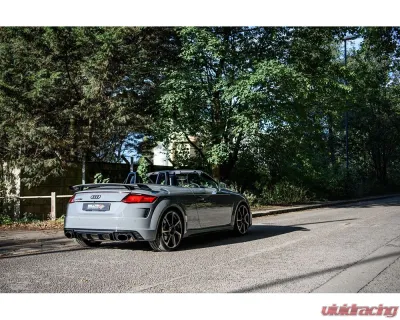 Milltek 80mm Resonated Catback Exhaust System w/ Ceratoke Black Oval Tips Audi TT Mk3 TTRS 2.5 2016+ - SSXAU960