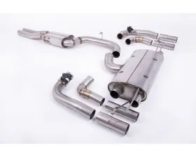 Milltek 80mm Resonated (Louder) OPF/GPF Back System Audi RS3 Saloon | Sedan 400PS 8Y 2021-2023