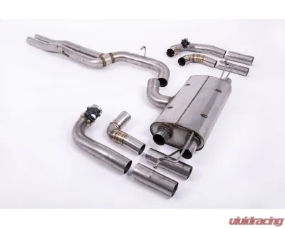 Milltek 80mm Non-Resonated (Louder) OPF/GPF Back System Audi RS3 Saloon | Sedan 400PS 8Y 2021-2023 - SSXAU967