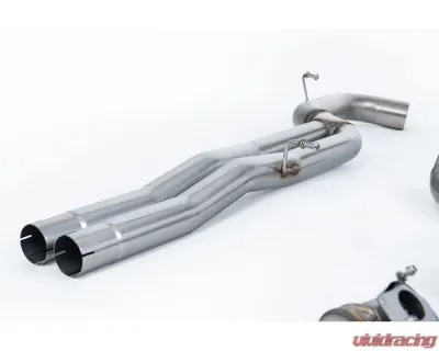 Milltek 80mm Non-Resonated Catback Exhaust System w/ Ceratoke Black Tips (Loudest) Audi RS3 Saloon | Sedan 400PS 8V 2017+ - SSXAU982