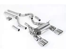 Milltek Equal Length Catback Exhaust System w/ Polished Tips BMW 3-Series F80 | 4-Series F82/83 2014-2018