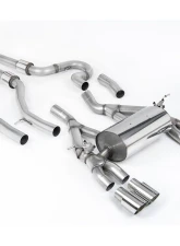 Milltek Equal Length Catback Exhaust System w/ Polished Tips BMW 3-Series F80 | 4-Series F82/83 2014-2018                                     - SSXBM1146 - Image 2