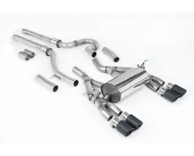 Milltek Equal Length Catback Exhaust System w/ Carbon Fiber Tips BMW 3-Series F80 | 4-Series F82/83 2014-2018