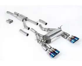 Milltek Equal Length Catback Exhaust System w/ Burnt Titanium Tips BMW 3-Series F80 | 4-Series F82/83 2014-2018