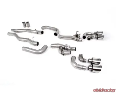 Milltek OPF/GPF Catback System w/ Valved Rear Silencer Bypass & GT-115 Polished Tips BMW 8 Series 2020+ - SSXBM1185