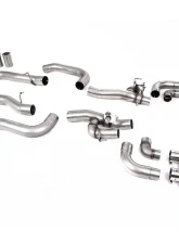 Milltek OPF/GPF Catback System w/ Valved Rear Silencer Bypass & JET-115 Carbon Fiber Tips BMW 8 Series 2020+                                     - SSXBM1189 - Image 2