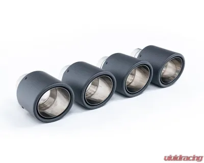 Milltek OPF/GPF Catback System w/ Valved Rear Silencer Bypass & JET-115 Carbon Fiber Tips BMW 8 Series 2020+ - SSXBM1189