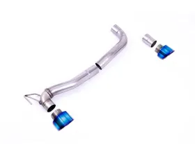 Milltek Maxton Designs Dual Outlet Upgrade Kit w/ GT-100 Burnt Titanium Tips Ford Fiesta Mk8 1.5 EcoBoost 2018-2023
