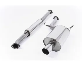 Milltek Catback Exhaust System w/ Polished Tips Mitsubishi Lancer Evolution 7 | 8 2.0 Turbo 2001-2005