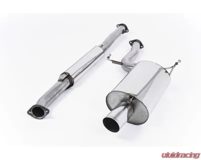 Milltek Catback Exhaust System w/ Polished Tips Mitsubishi Lancer Evolution 7 | 8 2.0 Turbo 2001-2005 - SSXMI007