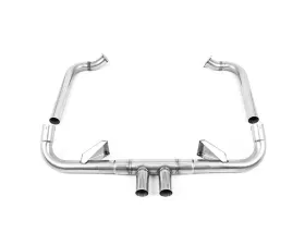 Milltek Particular Filter-Back Exhaust w/ Rear Silencer Delete & Polished GT-100 Tips Porsche 718 Boxster | Cayman 2.5T 2016+