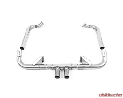 Milltek Particular Filter-Back Exhaust w/ Rear Silencer Delete & Carbon Fiber JET-100 Tips Porsche 718 Boxster | Cayman 2.5T 2016+ - SSXPO138