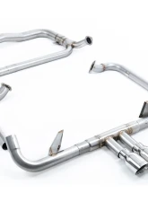 Milltek Full Race System Polished GT-100 Tips Porsche 718 Boxster | Cayman GTS 2.5T 2016+                                     - SSXPO144 - Image 2