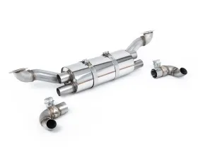 Milltek Rear Silencer Fits To OE Side Silencers & w/ OE Tips Porsche 911 991.1 3.8L (C2S/C4S) 2011-2015