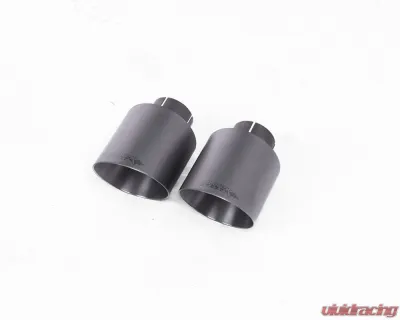 Milltek Valved Rear Silencers w/ GT-115 Brushed Titanium Tips Land Rover Range Rover Sport SVR 5.0L V8 Supercharged 2018+ - SSXRR115