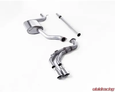 Seat Leon FR 1.8 TSI 180PS SC and 5-door 2013-2018 Cat-back Exhaust - Non-Resonated Polished GT-80 Trims Seat Leon FR 1.8 TSI 180PS SC and 5-door 2013-2018 Cat-back Exhaust - Non-Resonated Polished GT-80 Trims