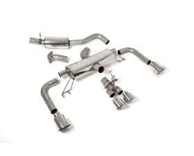 Milltek 3 Inch Resonated Secondary Catback Exhaust System w/ Polished GT Tips Toyota Corolla GR 2023+