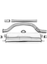 Milltek 80mm OPF/GPF Catback Exhaust System w/ Polished GT-115 Tips Volkswagen Golf Mk8 GTi 2020+                                     - SSXVW617 - Image 2