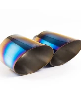Milltek 80mm OPF/GPF Catback Exhaust System w/ Burnt Titanium GT-115 Tips Volkswagen Golf Mk8 GTi 2020+                                     - SSXVW620 - Image 2