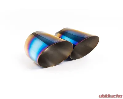 Milltek 80mm OPF/GPF Catback Exhaust System w/ Burnt Titanium GT-115 Tips Volkswagen Golf Mk8 GTi 2020+ - SSXVW620