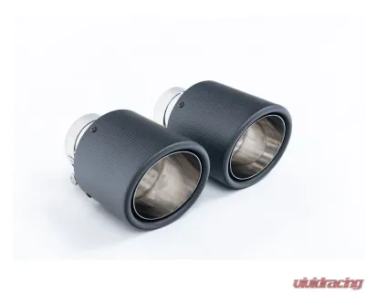 Milltek 80mm OPF/GPF Catback Exhaust System w/ Carbon Fiber JET-115 Tips Volkswagen Golf Mk8 GTi 2020+ - SSXVW621
