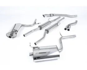 Milltek Full System Catback Resonated | 6-Speed Manual Only Audi A4 B7 2.0T Quattro 2005-2013