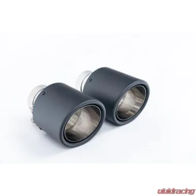 Milltek Cat-back Resonated quieter with Carbon Fibre JET-115 Tips Audi TT 3.2 V6 Quatro Coupe /Roadster 2003-2006 - SSXAU1040
