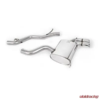 Milltek Non-Resonated Catback Exhaust System Audi S3 2.0 T Quattro 3-Door 8P 2006-2012 - SSXAU123