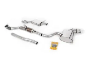 Milltek Turbo-back w/Hi-Flow Sports Cat Audi S3 2.0 T Quattro 3-Door 8P 2006-2012