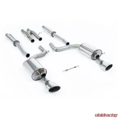 Milltek Catback Exhaust System Audi RS6 C6 5.0 V10 biturbo Quattro 2008-2010 - SSXAU213
