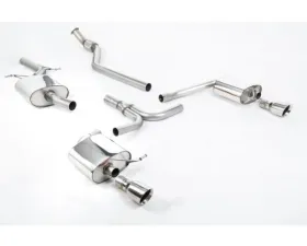 Milltek Full System 6-Speed MANUAL Dual Outlet Audi A4 B8 2.0T S-Line 2009-2014