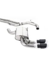 Milltek Non-Resonated Catback Exhaust System Audi RS3 Sportback S tronic 8P 2011-2012                                     - SSXAU321 - Image 2