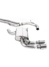 Milltek Non-Resonated Catback Exhaust System Audi RS3 Sportback S tronic 8P 2011-2012                                     - SSXAU322 - Image 2
