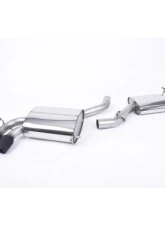 Milltek Resonated Catback Exhaust System Audi S3 2.0 T Quattro 3-Door 8P 2006-2012                                     - SSXAU352 - Image 2