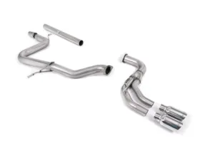 Milltek Non-Resonated Catback Exhaust System Audi A3 2.0 TDI 150 MQB 2WD 2013-2020