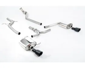 Milltek Non-Resonated Catback Exhaust System Audi A4 2.0 TFSI S line B8 (2WD and Quattro manual-only) Saloon & Avant 2008-2011