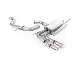 Milltek Non-Resonated Catback Exhaust System Audi A3 2.0T FSi 2WD (5 door Sportback) 2003-2012