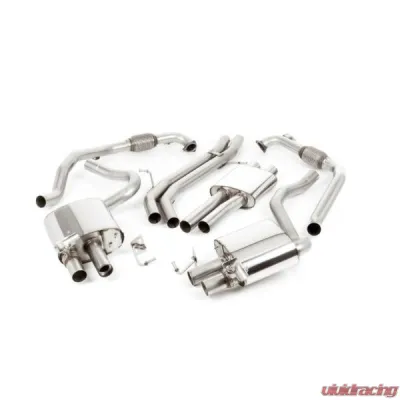 Milltek Catback Audi S4 3.0 Turbo V6 B9 - Saloon/Sedan & Avant (Non Sport Diff Cars) 2016-2023 - SSXAU640