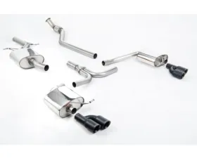 Milltek Catback Exhaust System Audi A4 2.0 TFSI S line B8 (2WD and Quattro manual-only) Saloon & Avant 2008-2011