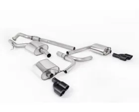 Milltek Catback Audi A4 2.0 TFSI S-Line B8 (2WD and quattro Tiptronic-only) Saloon & Avant 2008-2021