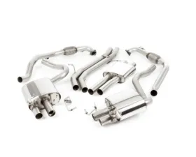 Milltek Resonated Catback Exhaust System Audi S5 3.0 V6 Turbo Coupe | Cabrio B9 (Non Sport Diff Models Only) 2017-2020