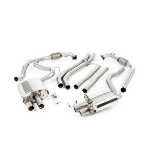 Milltek Catback Audi S5 3.0 V6 Turbo Sportback B9 (Sport Diff Models Only & without Brace Bars) 2017-2023 - SSXAU700