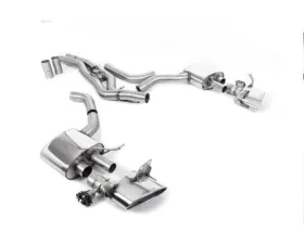 Milltek Front Pipe-Back EC Approval Audi RS6 C8 4.0 V8 bi-turbo (OPF/GPF Models) 2019-2025